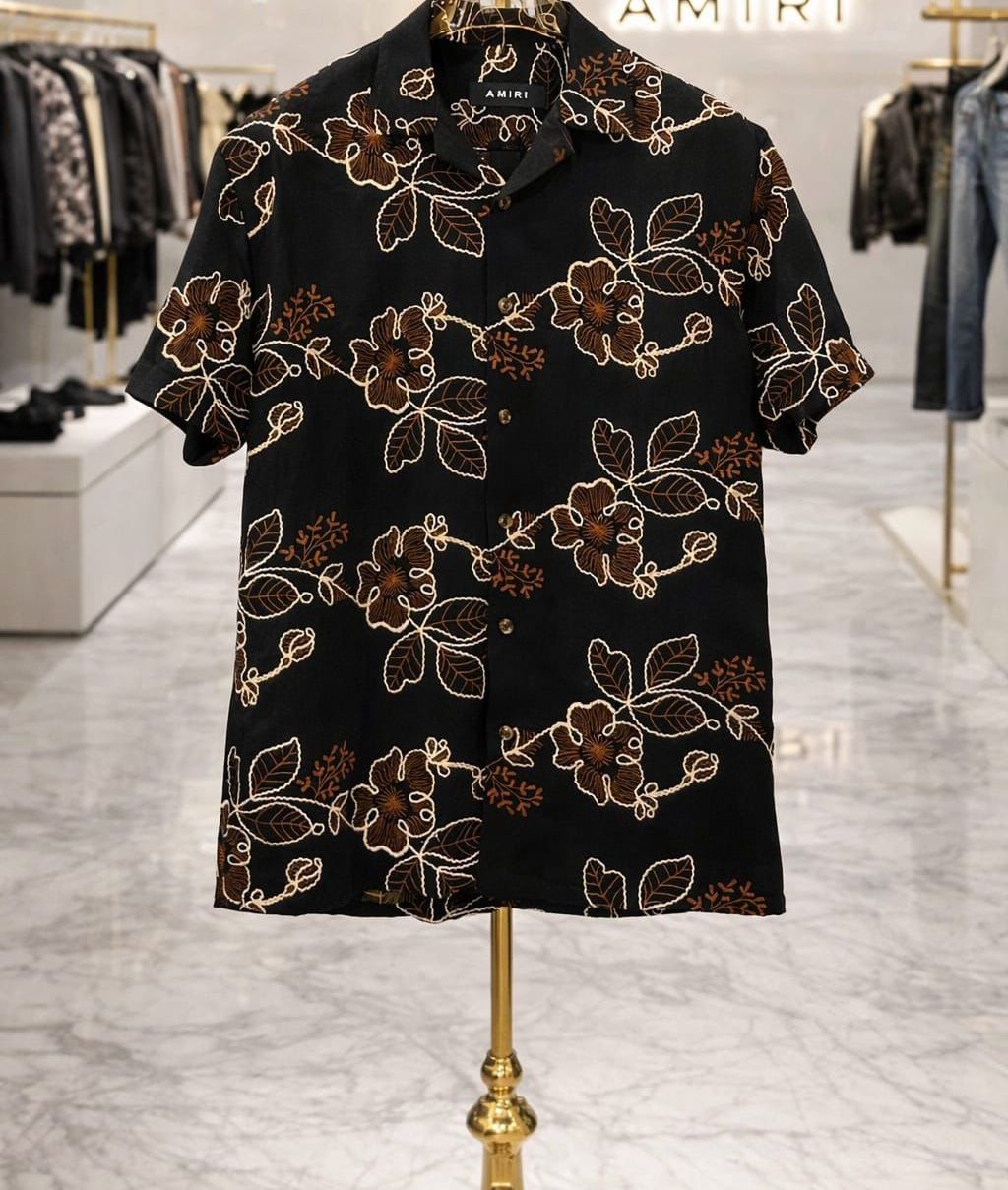 EMBROIDERY THREAD WORK SHIRT FOR MEN