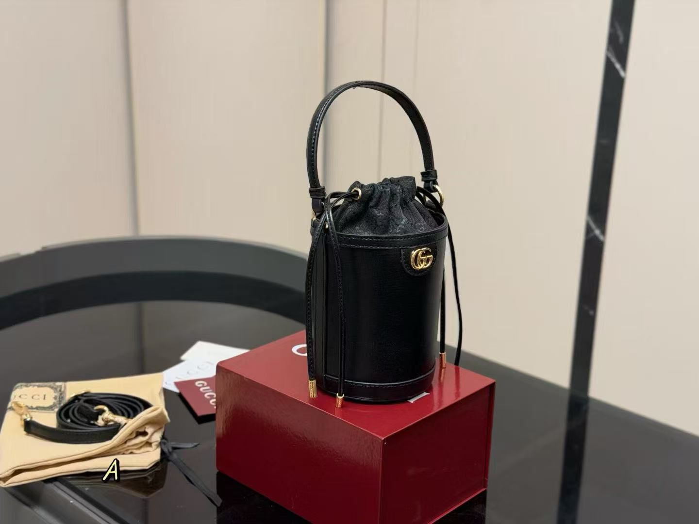 OPHIDIA MINI BUCKET BAG FOR WOMEN