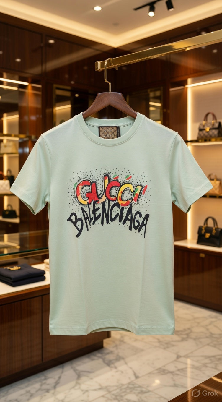 PREMIUM PRINTED TEES FOR WOMEN (GREEN)
