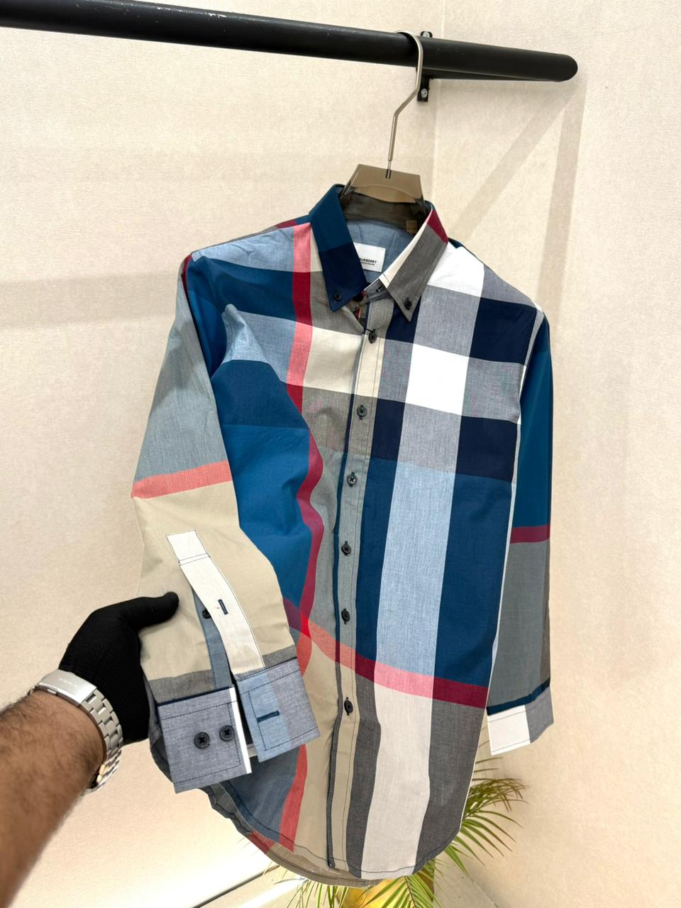 LUXURY CHECK SHIRTS FOR MEN