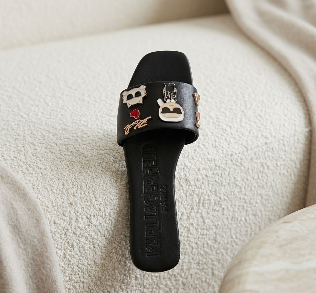 LUXURY K/IKONIK SLIPPERS FOR WOMEN