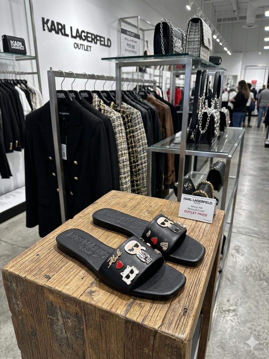 LUXURY K/IKONIK SLIPPERS FOR WOMEN