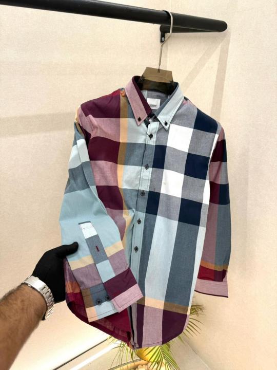 CHECK PATTERN FULL SLEEVES SHIRT FOR MEN