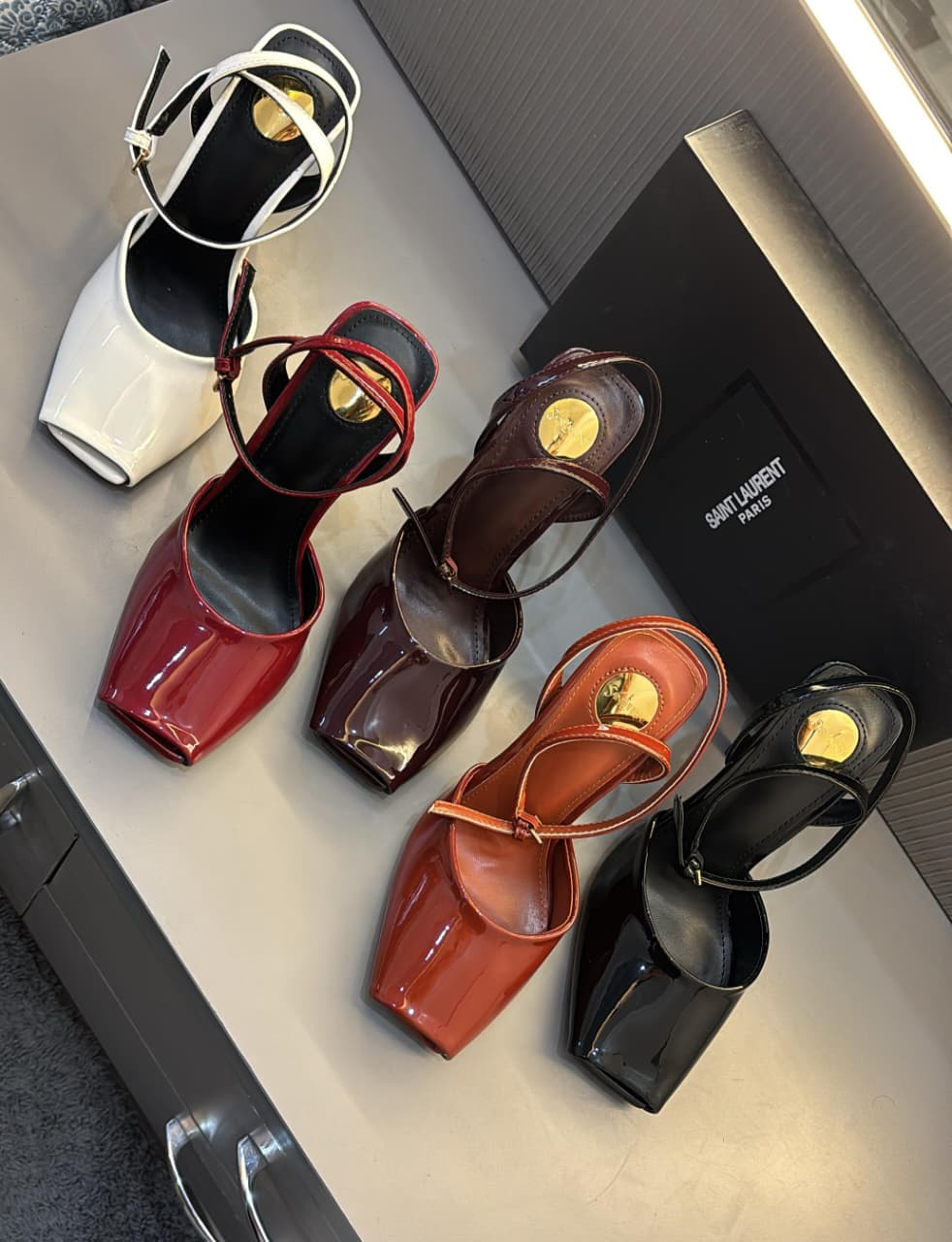 LUXURY RETRO HEELS FOR WOMEN
