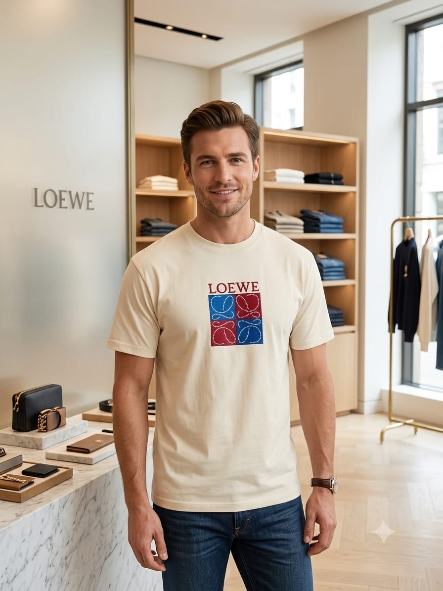 LUXURY ROUND NECK TEES FOR MEN