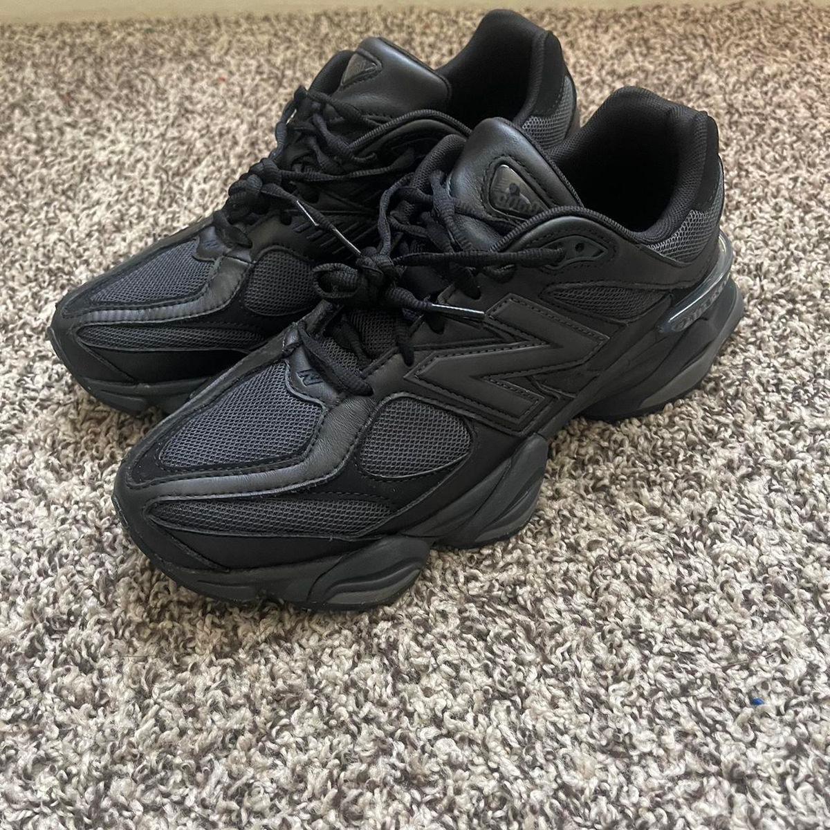 LATEST 9060 TRIPLE BLACK SNEAKERS