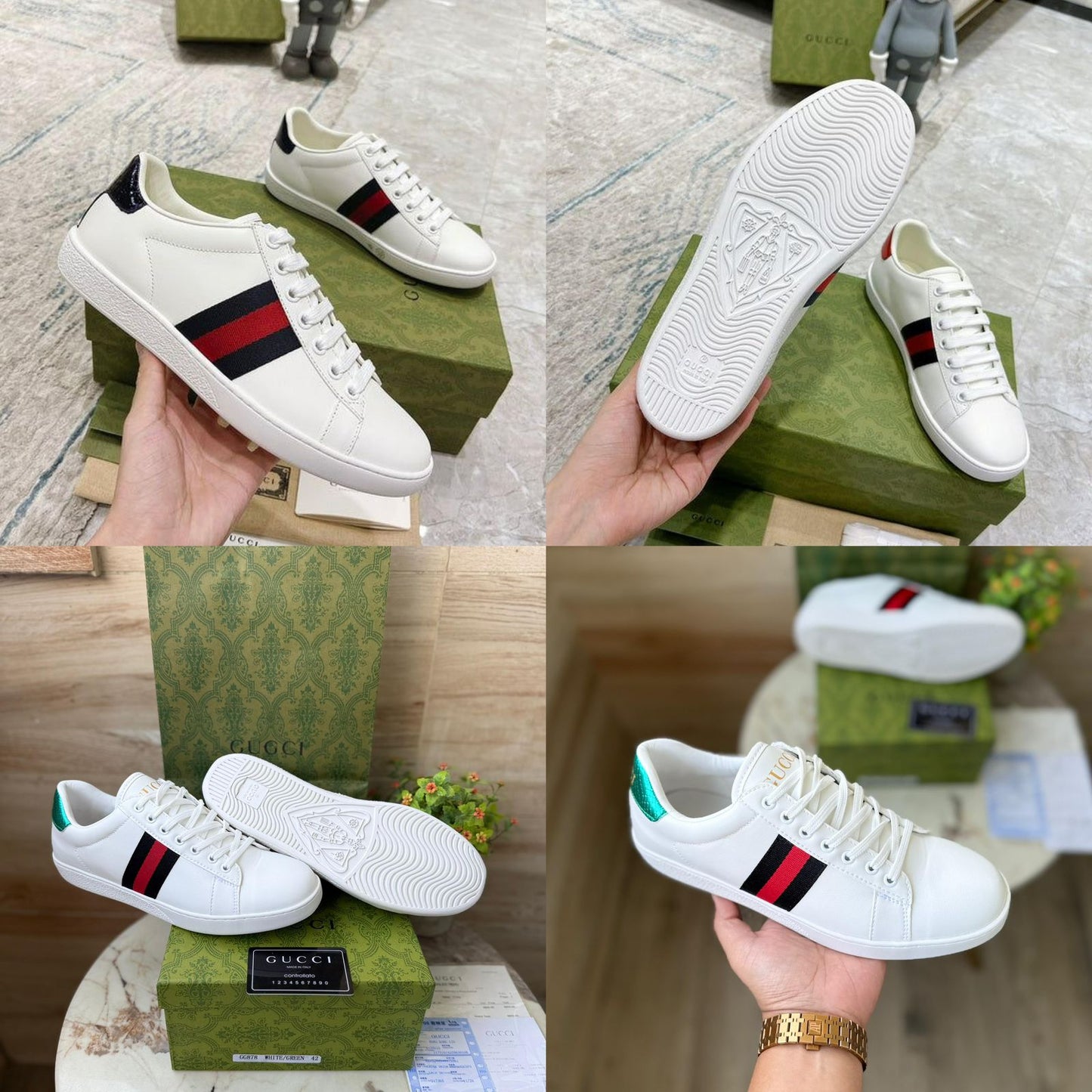 LUXURY STRIPS SNEAKERS FOR MEN