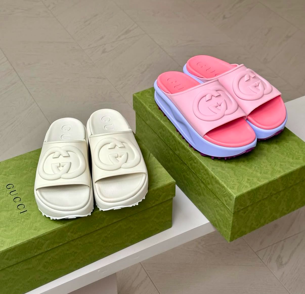 LUXURY SLIDES FOR WOMEN