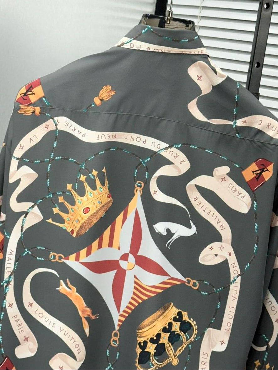 PRINTED FULL SLEEVES SHIRT FOR MEN