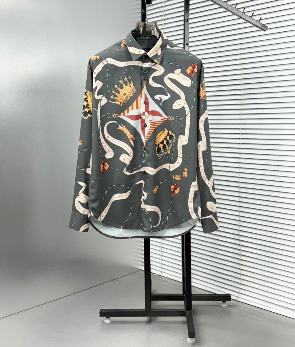 PRINTED FULL SLEEVES SHIRT FOR MEN