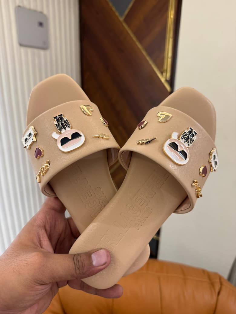 LUXURY K/IKONIK SLIPPERS FOR WOMEN
