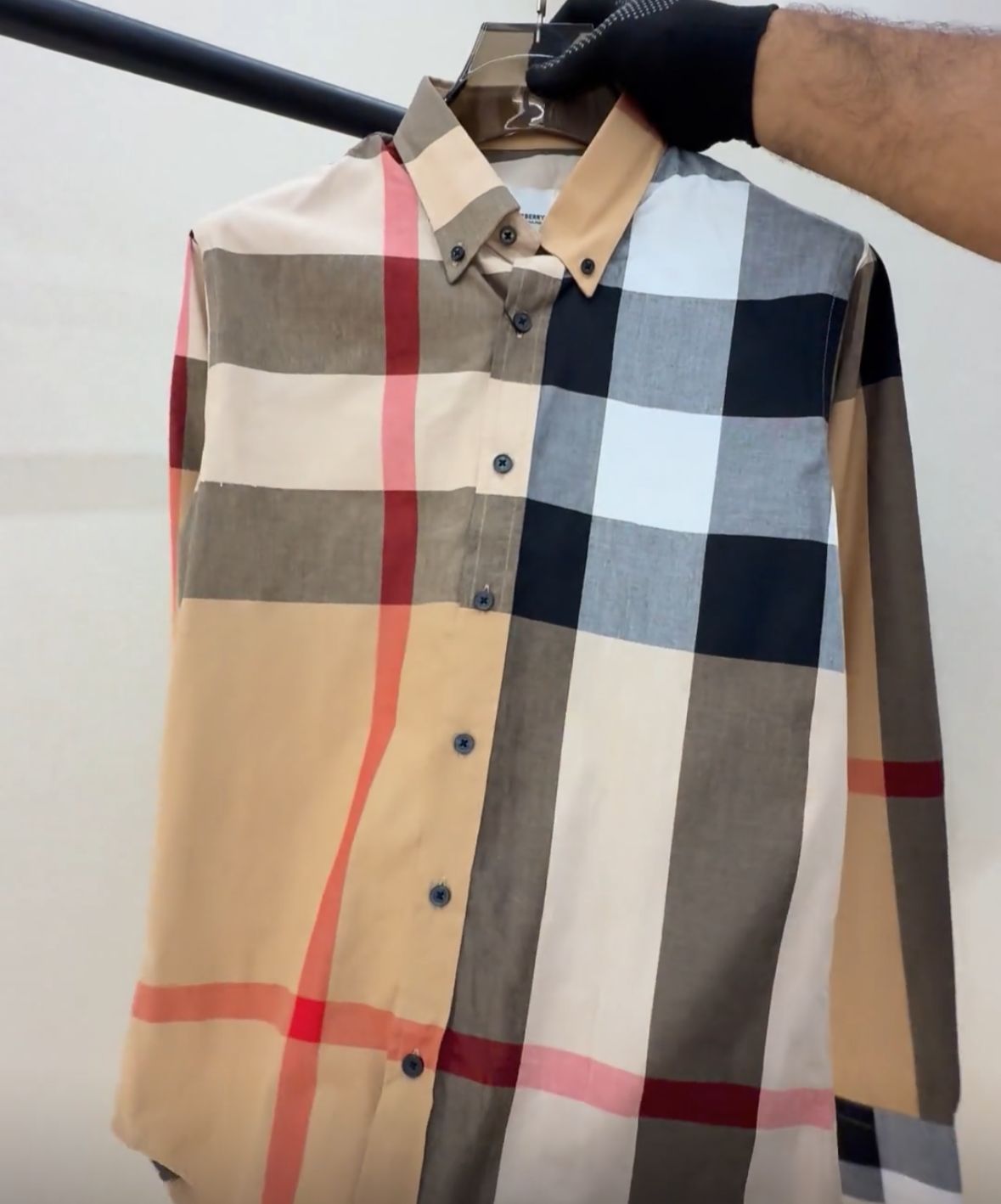 CHECK PATTERN FULL SLEEVES SHIRT FOR MEN