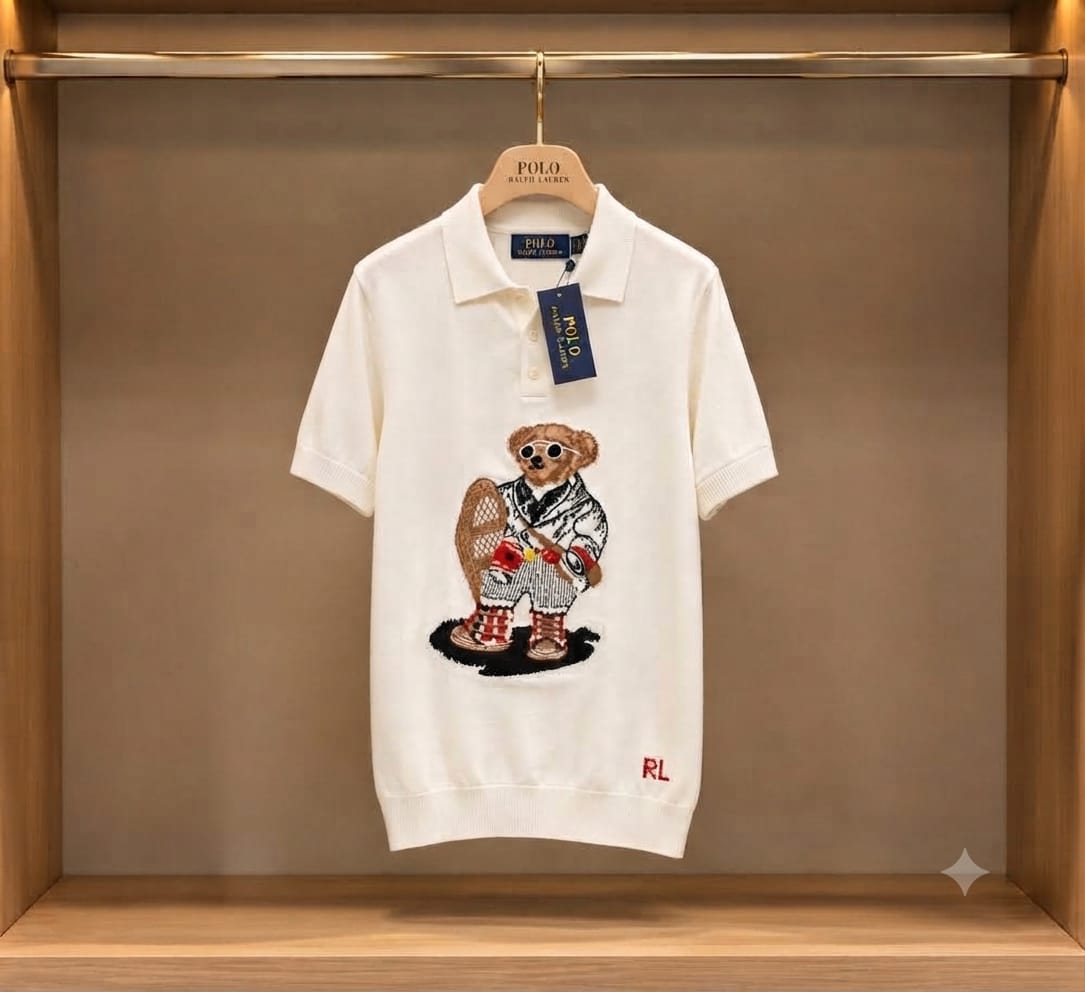 LUXURY KNITTING COLLAR POLOS