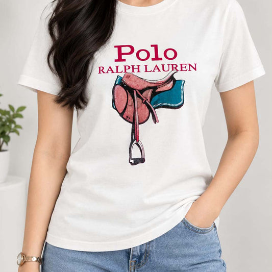 LUXURY ROUND NECK TEES FOR WOMEN