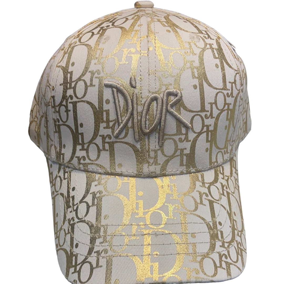 Timeless Luxury Embroidered Regular Unisex Cap With Adjustable Buckle