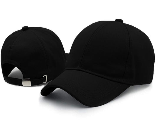 Regular Trendy Unisex Baseball Cap (Black)