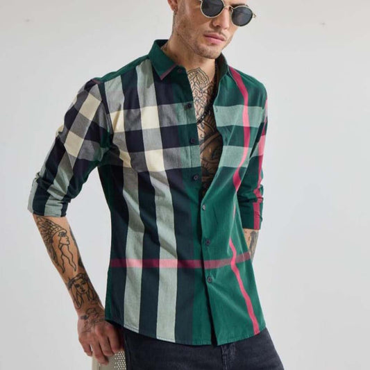 Classic Check Shirts for Men