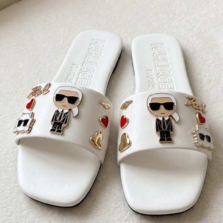 LUXURY K/IKONIK SLIPPERS FOR WOMEN
