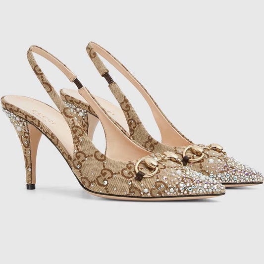 Luxury Horsebit Pump Heels for Women