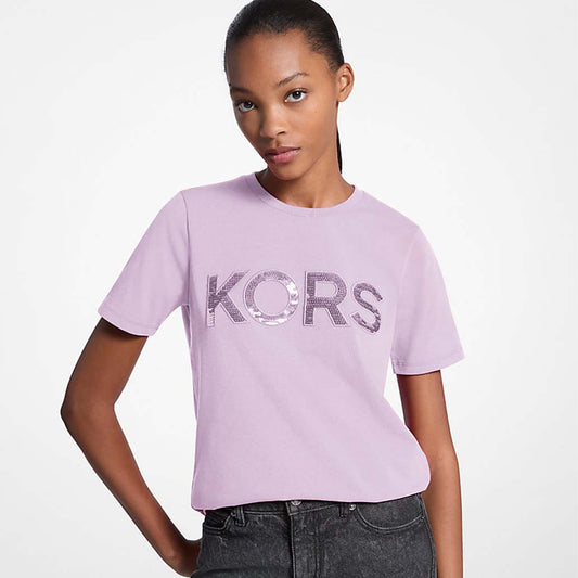 LOGO ROUND NECK TSHIRT FOR WOMEN