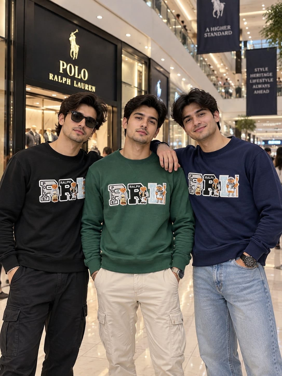 LUXURY QUALITY ROUND NECK SWEATSHIRT