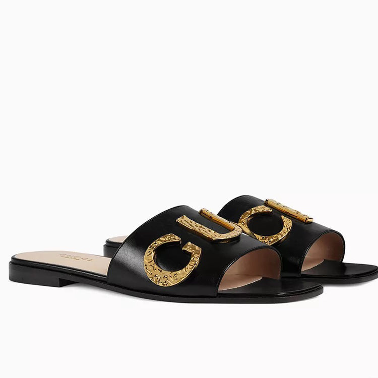 Cara Logo Sandals