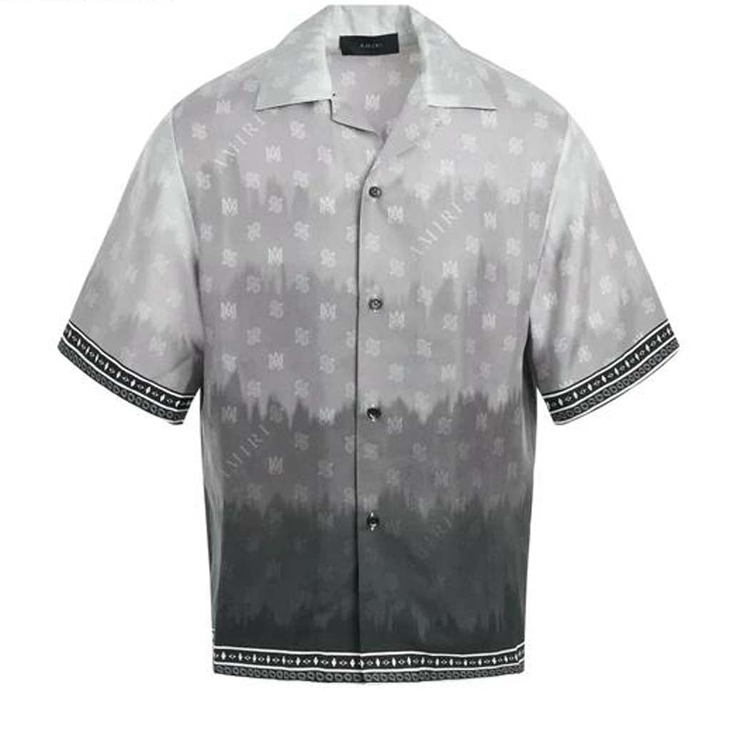 PRINTED CUBAN COLLAR SHIRTS FOR MEN