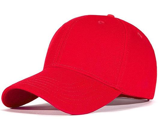 Regular Trendy Unisex Baseball Cap (Red)
