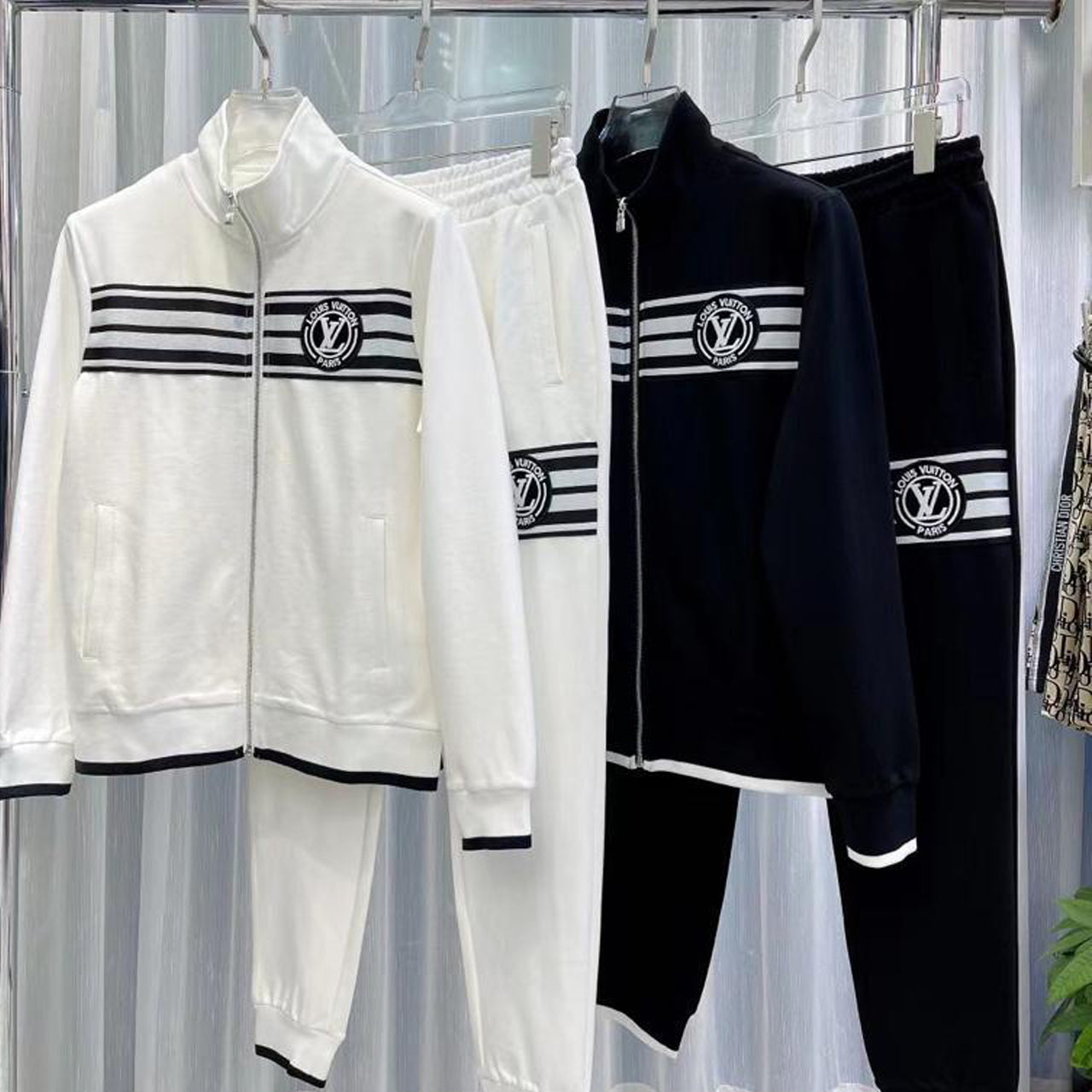 Premium Embroidered Pattern Track-Set