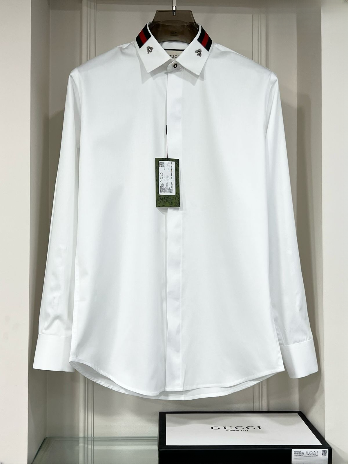 Classic Striped Collar Shirt for Men