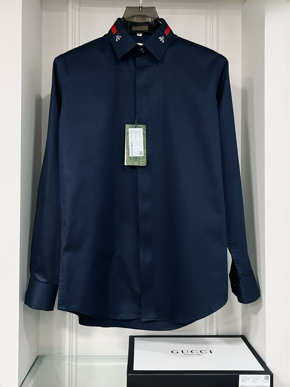 Classic Striped Collar Shirt for Men