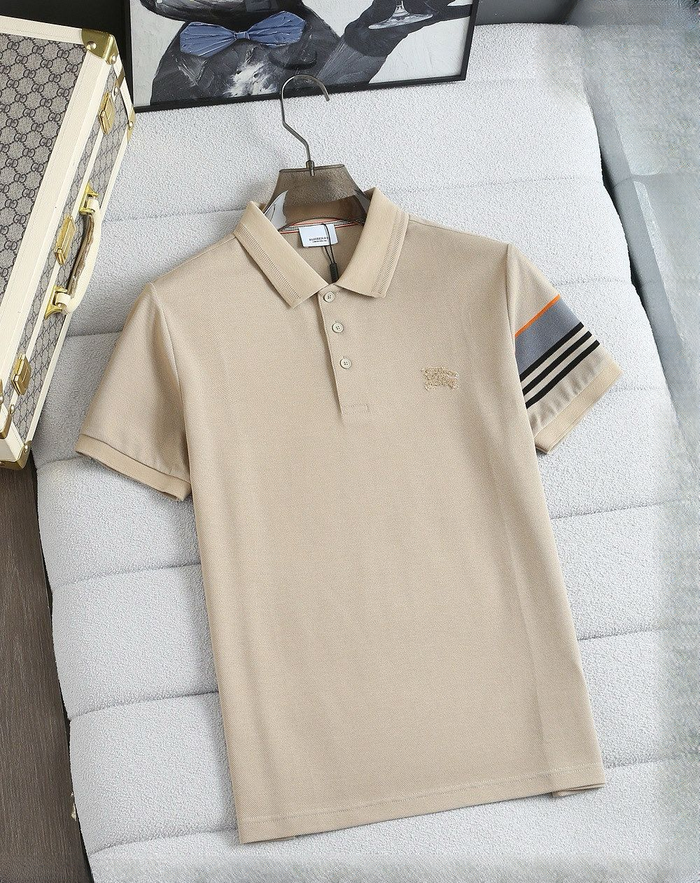 LUXURY EMBROIDERED LOGO POLO FOR MEN