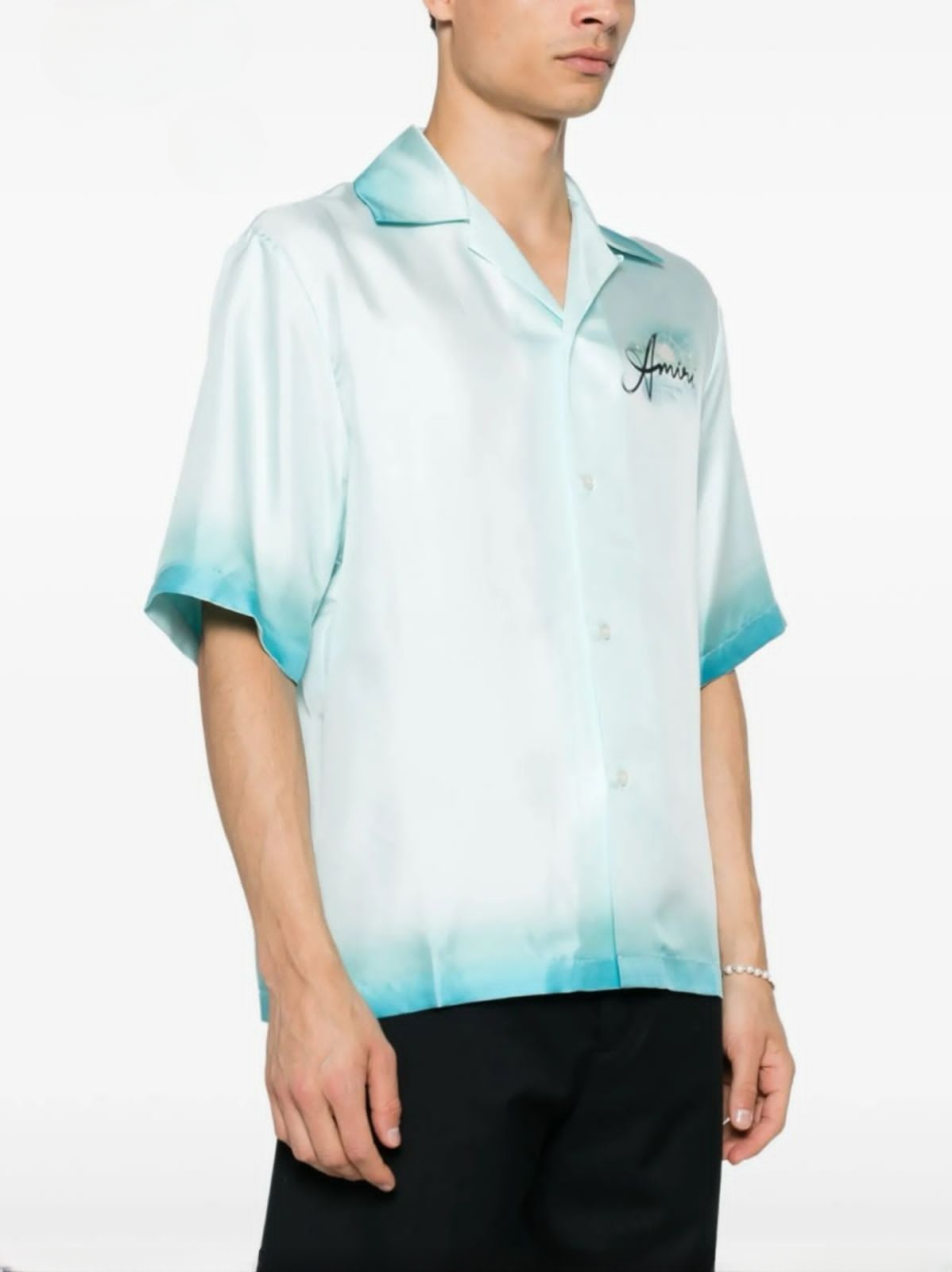 Backside Printed Half Sleeves Shirt for Men