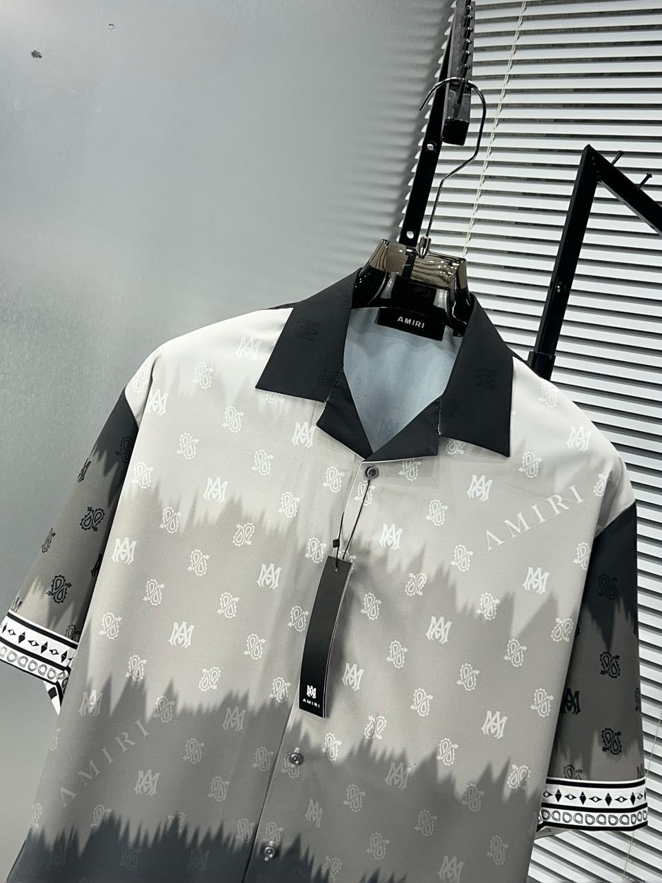 PRINTED CUBAN COLLAR SHIRTS FOR MEN