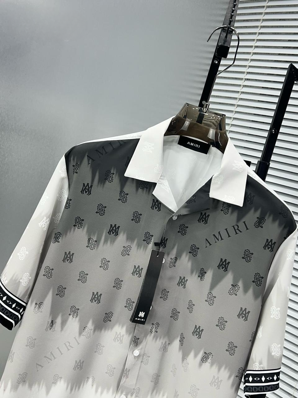 PRINTED CUBAN COLLAR SHIRTS FOR MEN