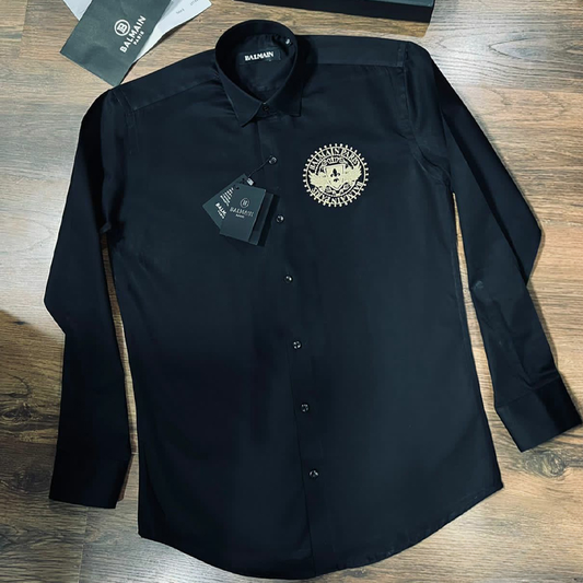 Premium Black Full Sleeves Shirt for Men