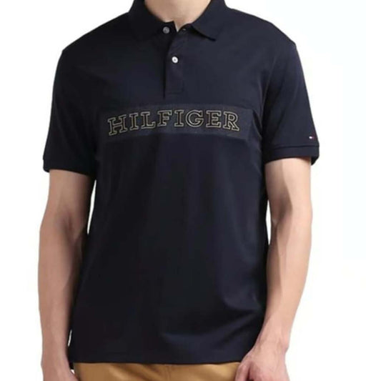 EMBROIDERED LOGO POLOS FOR MEN