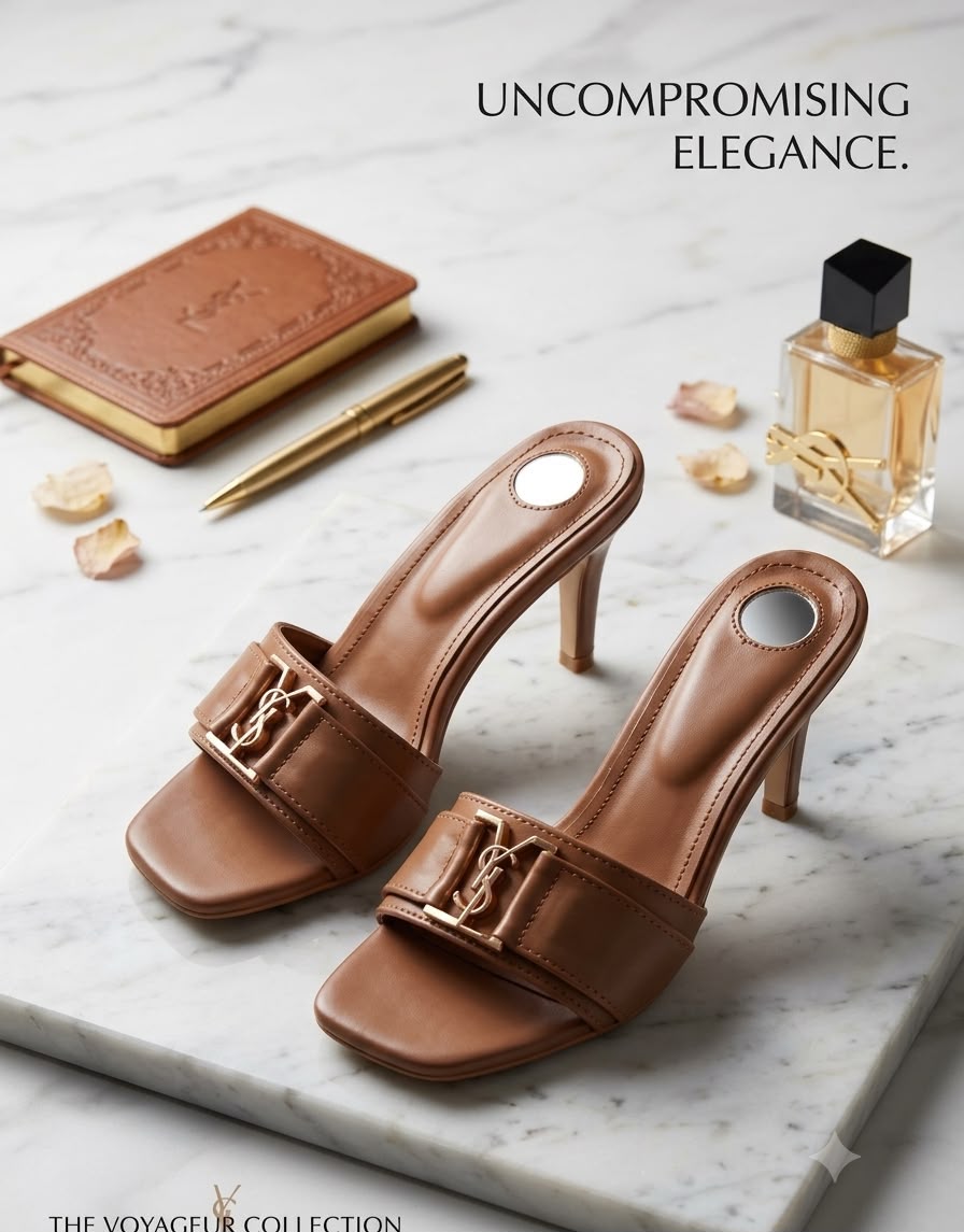 Luxury Logo Heels For Women